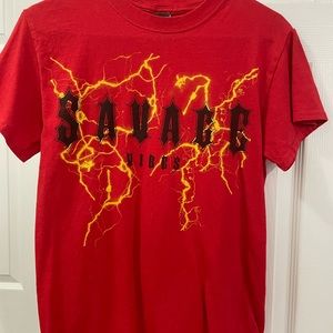 Red savage shirt